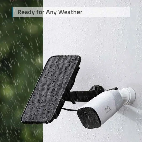 Eufy Solar Panel Charger For EufyCams - Black